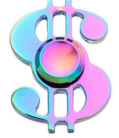 Rainbow Metal Finger Spinner R118 Bearing Spinner Toy Adult Toys for Children Raytheon Mushroom 60-65mm Fidget Spinner 2019